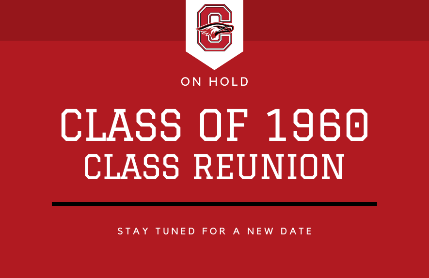 Class of 1960 Reunion on Hold