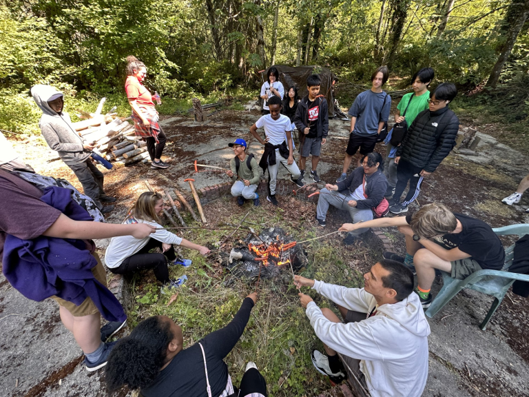 Cleveland Connects Summer Bridge Program at the CHS Memorial Forest