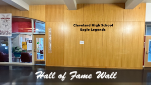 CHS Hall of Fame Wall